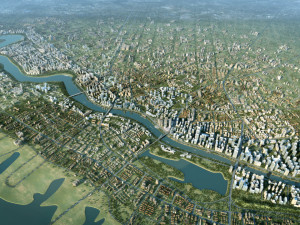 city big cityscape 003 Model 3D