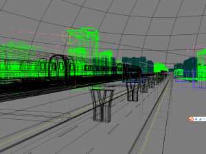 city big cityscape 004 Model 3D
