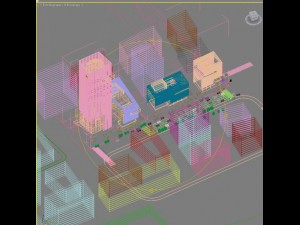 architecture 002 3D 模型