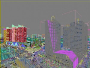 skyscraper 001 Modello 3D