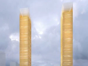 超高層ビルタワー005 3Dモデル