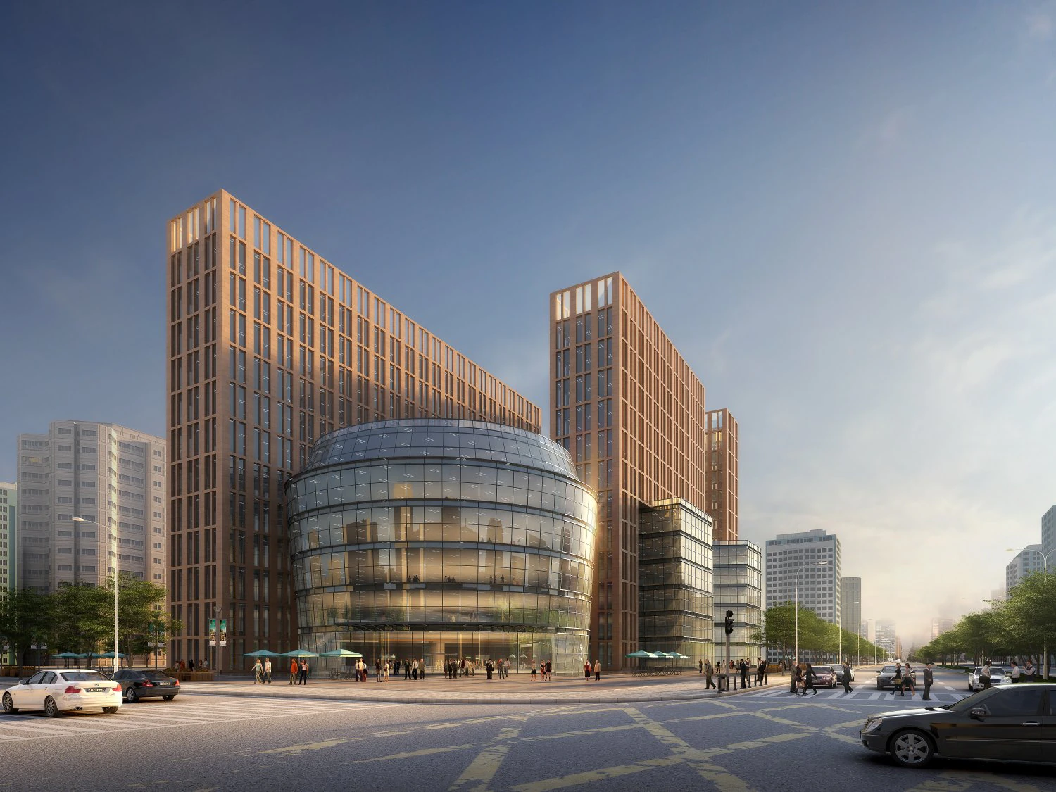 city 007 3D Model .c4d .max .obj .3ds .fbx .stl .blend 