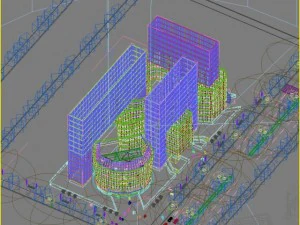 city 007 3D Model