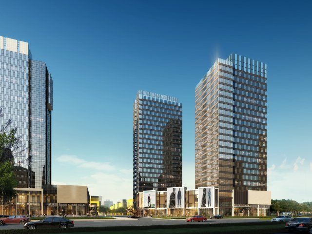 city building 008 3D Model .c4d .max .obj .3ds .fbx .stl .blend