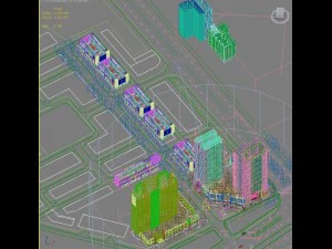 city building 008 3D Model