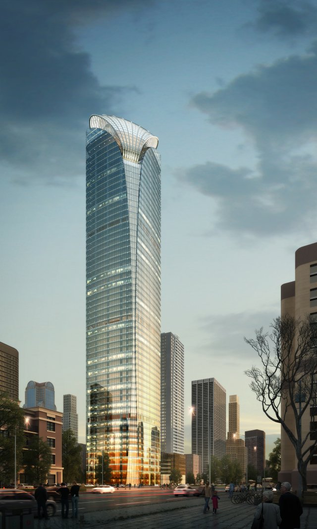city building 009 3D 모델 .c4d .max .obj .3ds .fbx .stl .blend 