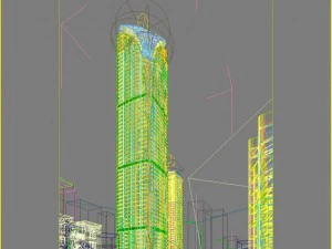 city building 009 3D Model