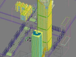 city building 009 3D Model