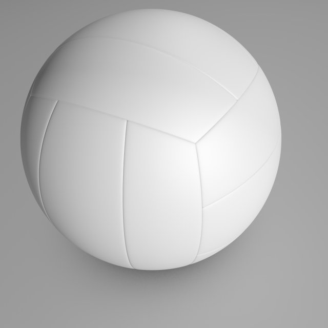volley ball 3D Model .c4d .max .obj .3ds .fbx .stl .blend 