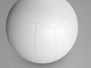 발리볼 3D 모델