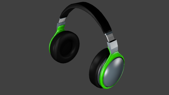 headset 3D Modell .c4d .max .obj .3ds .fbx .stl .blend 