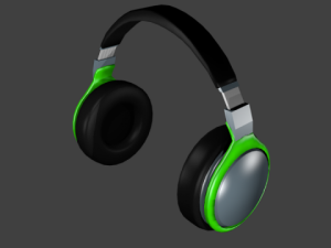 headset Modèle 3D