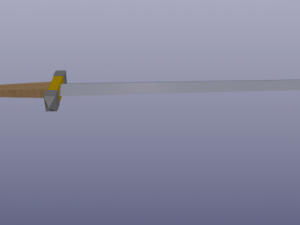sword 3D Model