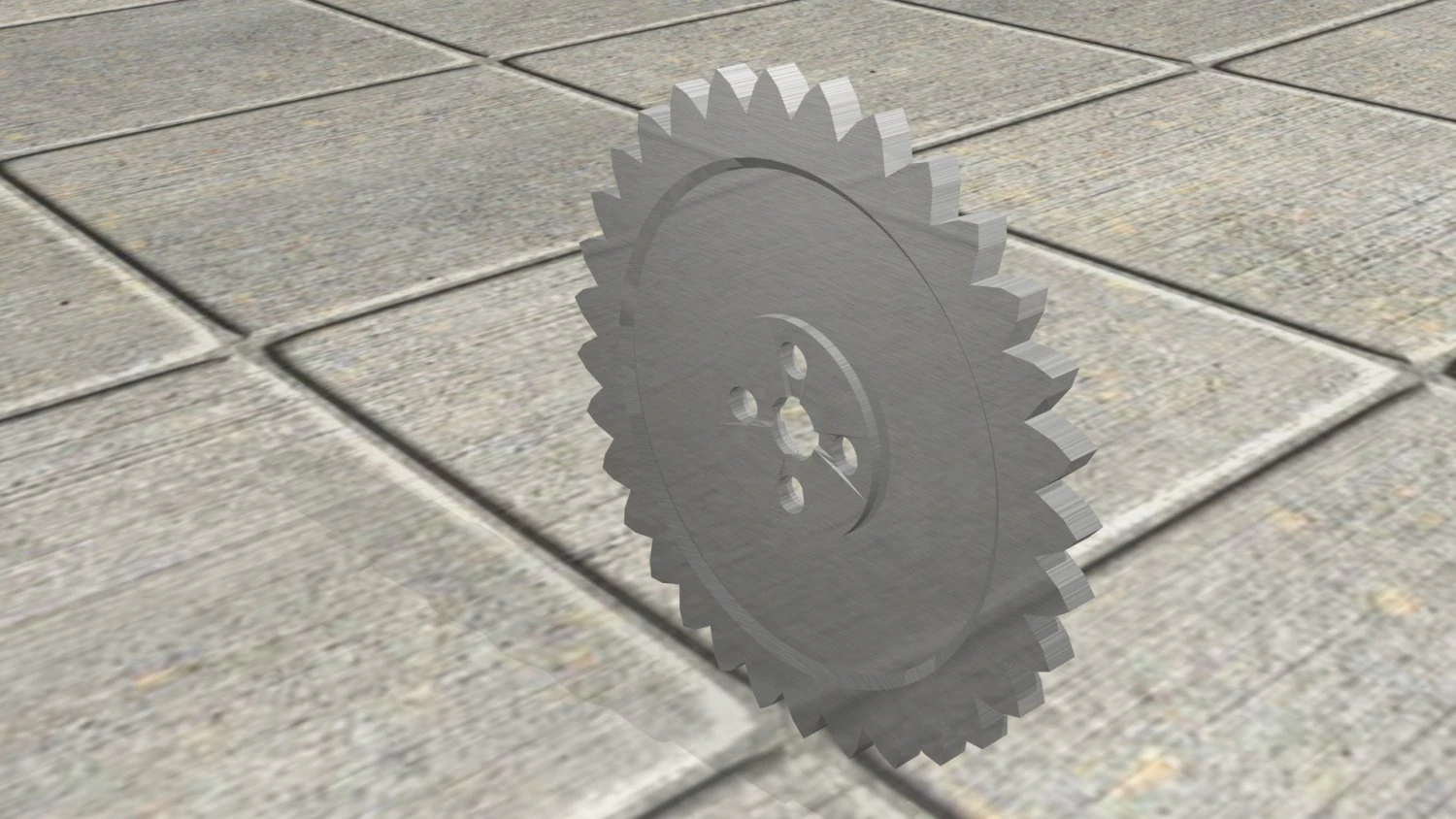 gear 3D Model .c4d .max .obj .3ds .fbx .stl .blend 