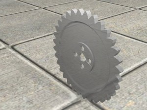 Gears - 3D Model by 3dstudio