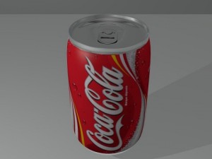 cola can 3D Model
