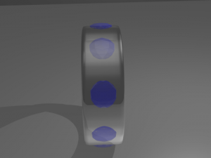 ring of platinum 3ds 3D Model