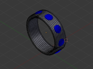 ring of platinum 3ds 3D Model
