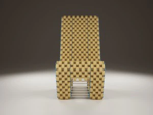 cork chair 3D Model