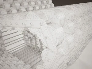cork chair 3D Model