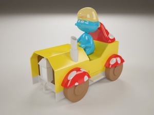 the smurf toy 3D Model