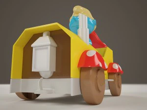 the smurf toy 3D Model