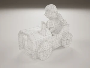 the smurf toy 3D Model