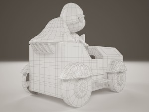 the smurf toy 3D Модель