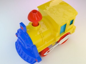 toy train oyuncak tren 3D Модель