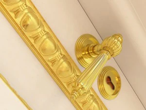 queen door 3D Model