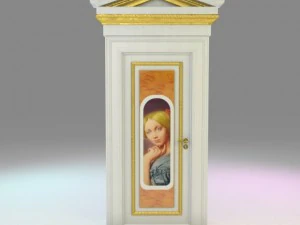 queen door 3D Model