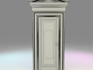 queen door 3D 모델