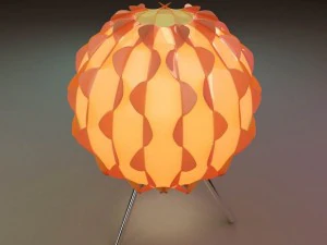 ikea table lamps  10 in 1 3D Model