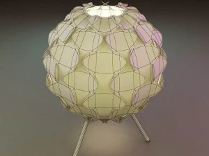 ikea table lamps  10 in 1 3D Model