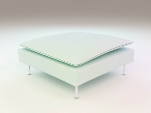 ikea footstools and pouffes  5 in 1 Modello 3D