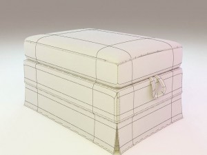 ikea footstools and pouffes  5 in 1 Modello 3D