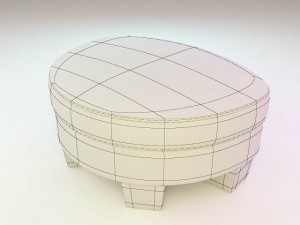 ikea footstools and pouffes  5 in 1 Modello 3D
