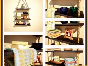 rope shelf 3Dモデル