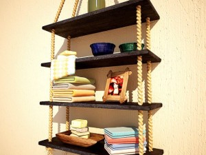 rope shelf 3Dモデル