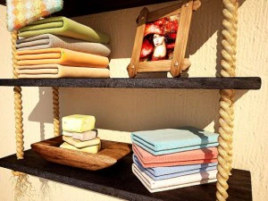rope shelf 3D Model
