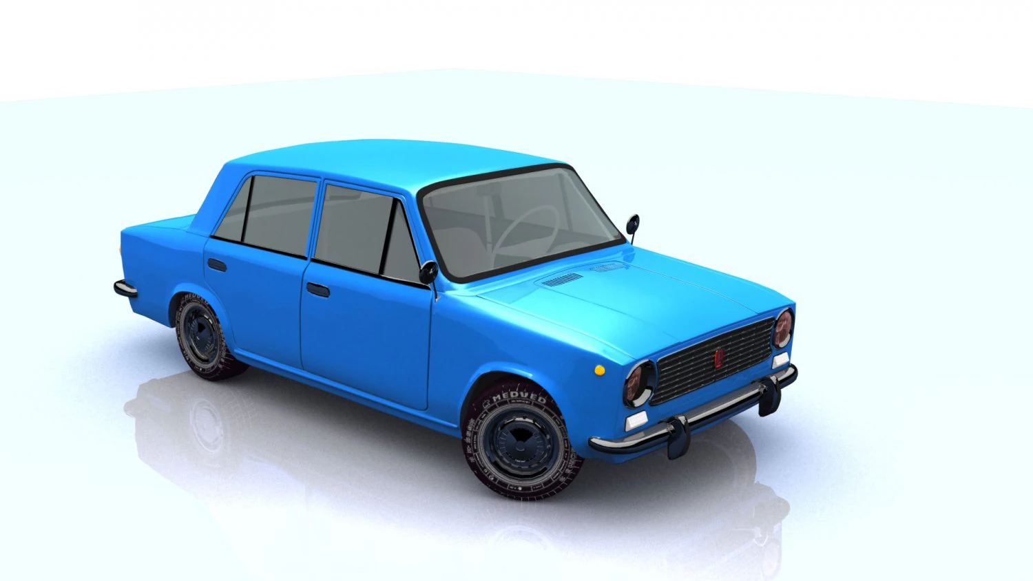 vaz2101 3Dモデル .c4d .max .obj .3ds .fbx .stl .blend 