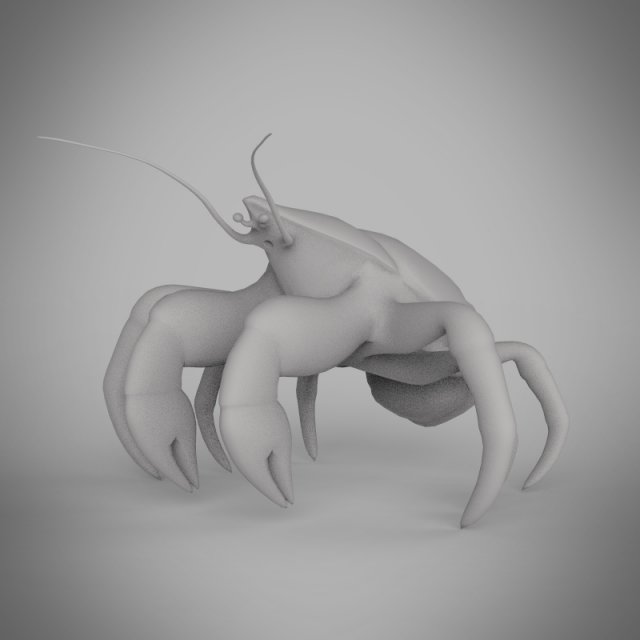 coconut crab 3Dモデル .c4d .max .obj .3ds .fbx .stl .blend 