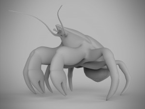 coconut crab 3Dモデル