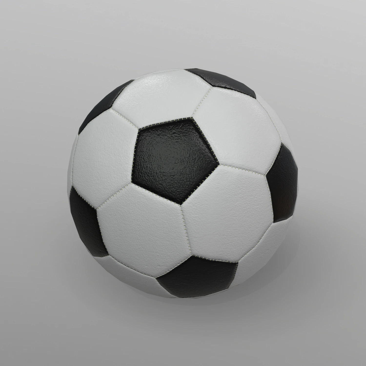 football 3D Model .c4d .max .obj .3ds .fbx .stl .blend 
