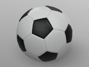 football 3D-Modell