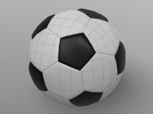 football Modèle 3D