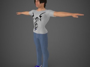 harry 3D 모델