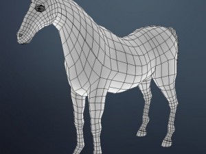 horse 3D मॉडल