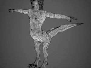 fantasy character mamiya 3D मॉडल