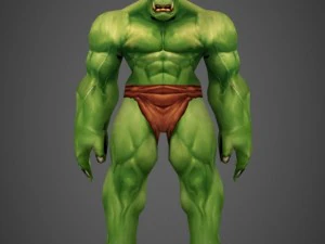 male orc uram 3D Model